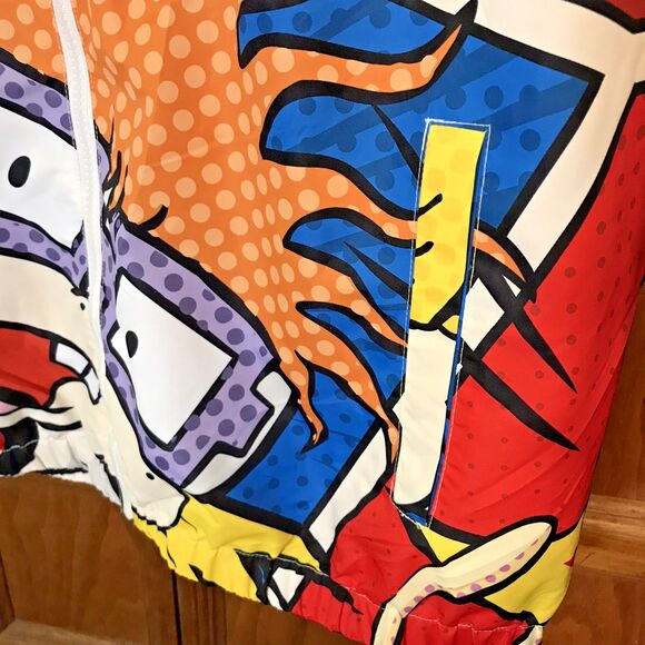 Members Only x Nickelodeon Rugrats Snorkel Jacket Unisex L Hoodie Windbreaker - Picture 5 of 12